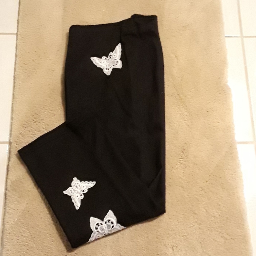 Nice Slacks with Butterflies
